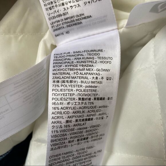 Nwt-Levi’s Ex Boyfriend Sherpa Trucker Jacket - Picture 13 of 14